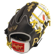 Rawlings Gamer XLE MLB 球隊標誌手套 右投用 GHW5GMX205W-2-PIT, 棕色 + 白色, 1個