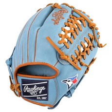 Rawlings Gamer XLE MLB 球隊標誌手套 右投用 GHW5GMX206-4-TOR, 藍色, 1個