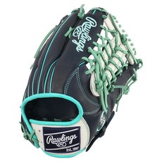 Rawlings Gamer XLE MLB 球隊標誌手套 右投用 GHW5GMXY70-4V-SEA, 海軍藍 + 白色, 1個