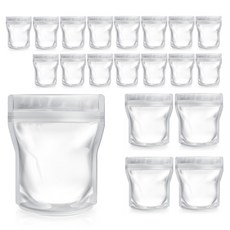 요리를그리다 테이크아웃 투명 지퍼백 250ml 11 x 17 cm, 20개, 1개입, 미니(XS)