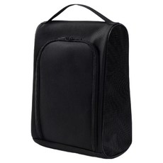 2gramplus 透氣輕量網眼鞋袋, 黑色, 1個