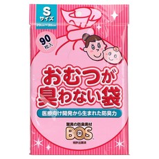 크릴론화성보스 기저귀 봉투 화이트 S 90p, 1개, 3L