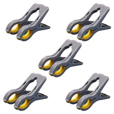 해피굿즈 다용도 고급 빨래집게, 더블 오렌지, 5개