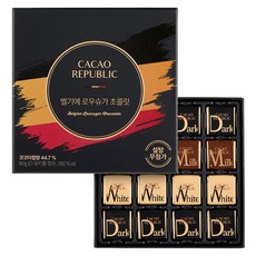 cacaorepublic 比利時低糖巧克力禮盒 80g, 1套