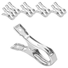 해피굿즈 다용도 고급 빨래집게, 스테인리스12cm, 10개