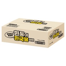 paldo 八道 小白 白湯拉麵 110g, 18個