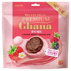 가나 프리미엄 쿠키 베리 초콜릿 쉐어팩 6p, 1개, 132g