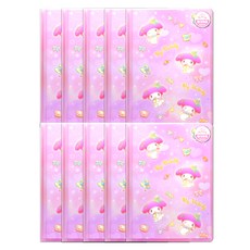 PINK MANGO 三麗鷗明星 美樂蒂 伸縮文件夾, 粉紅色, 10個