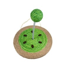 寵物星球 水果造型彈簧貓抓球, 奇異果, 1個