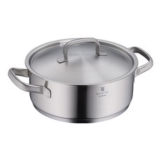 WMF Gourmet Plus 低身湯鍋 24cm 4.1L 不鏽鋼色 1個