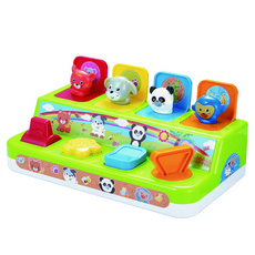 INFUNBEBE Magic Infun 動物朋友躲貓貓遊戲組, 混合顏色, 1套