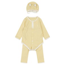 아가방 신생아용 선물용 찰랑 바디수트 + 모자 + 포장 세트 + 쇼핑백