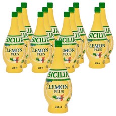 시칠리아 레몬주스, 12개, 200ml