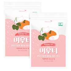 TEA treat 吃了車前子的狐狸茶, 2個, 20入, 1.55g