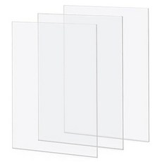OON 투명 연질 아크릴판 245 x 330 x 0.5 mm, 3개 3개