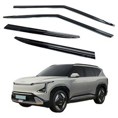 지엠지모터스 차량용 빗물받이 스모그 썬바이저 4p 세트, EV5 2025년형~