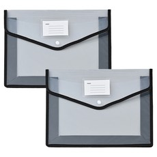 동아피엠에스 대용량 A4파일 케이스, 화이트, 2개 화이트, 2개