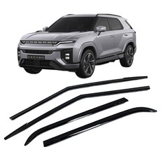 지엠지모터스 차량용 빗물받이 썬 윈도우 스모그바이저 나이스가드 4p 세트, 엑티언j120 2024년 8월