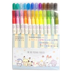 필박스 포켓몬스터 24색 워셔블 사인펜, 랜덤발송, 1개