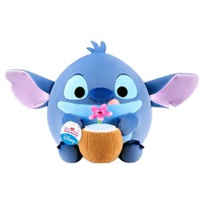 ZURU SNACKLES 迷你品牌 Snacklinks 史迪奇 椰子絨毛 迪士尼娃娃, 混合色, 1個, 31.5cm