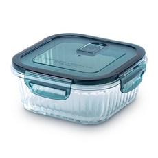 cook power 鍋寶 耐熱玻璃防滑保鮮盒 640ml, 1個