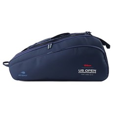 Wilson US OPEN TOUR 12支球拍袋 WR8045901001, NAVY, 1個