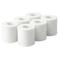 Dewbell 中型替換濾芯 淨水器專業套件用, 6個, 無味