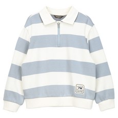 페리미츠 아동용 반집업 덴깡 카라티셔츠 P2611T101