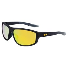 나이키 브레이즌 퓨얼 M 선글라스 DJ0803-452, 매트 옵시디언 + 브라운 + 오렌지, 1개