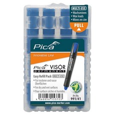 Pica VIZIER 永久性麥克筆用替芯 藍色 991 / 41, 1個