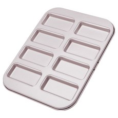 CHEFMADE 學廚 淺型費南雪模具 8格, 1個