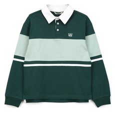 레노마키즈 아동용 배색절개카라 티셔츠 R2611T101