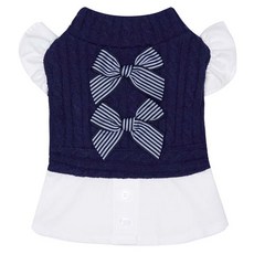 Montier 狗狗蘿西連身裙, 海軍藍, 1個