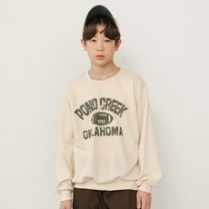 나나주니 라운드넥 크리크 맨투맨