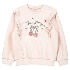 Perimitz 兒童櫻桃荷葉邊運動衫 P2615T160