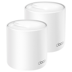 TP-Link 真Mesh 雙頻網狀路由器2件組 WiFi 6 AX3000, 1套, Deco X50