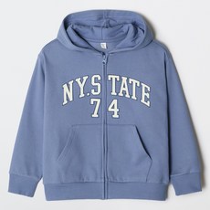 스파오키즈 NY STATE 기모 후드 집업 SPMZG11KU1