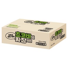 paldo 八道 巧克比的炸醬拉麵 105g, 18個