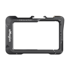 Amagisn 阿邁 高級版 DJI Action 5 Pro/4/3 金屬快拆框兔籠保護邊框, 1個, AA14