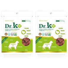 닥터케이 강아지 프리미엄 칠면조 고기, 100g, 2개