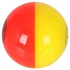 BUKURO HONMA 珠光雙色公園高爾夫球 4入 6cm B5FUPB05, 黃色 + 紅色, 1個, 1入