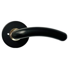 LIVINGiF 房門把手 104, 黑色, 1個