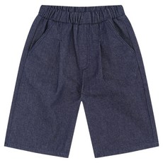 andiapple 兒童時尚丹寧百慕達短褲