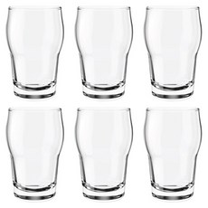 오션글라스 벨리 하이볼 비어글라스 투명 355ml, 6개