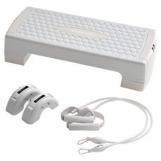 EXCIDER 5段可調式多功能平衡階梯踏板, 灰色 + 暖灰色