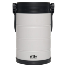 TYESO 泰碩 304不鏽鋼大容量手提冰桶, 象牙白, 1個, 5L