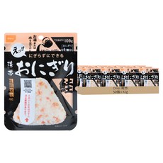 Onisi 尾西 沖泡即食飯糰 鮭魚風味, 42g, 50個
