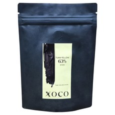 XOCO 투마 옐로우 63% 스틱 커버춰 초콜릿, 60g, 1개
