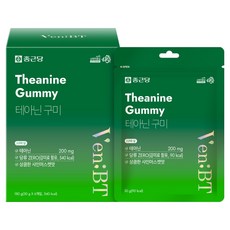 벤비티 데일리 케어 제로슈가 테아닌 구미 60p, 180g, 1개