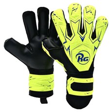 RG Snaga Galaxy 手指防彎折保護套 可拆卸式 守門員手套 雙手穿戴組, 1套, 黃黑色